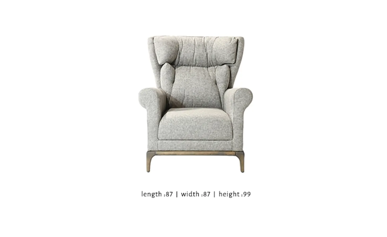 Single Sofa dimensions